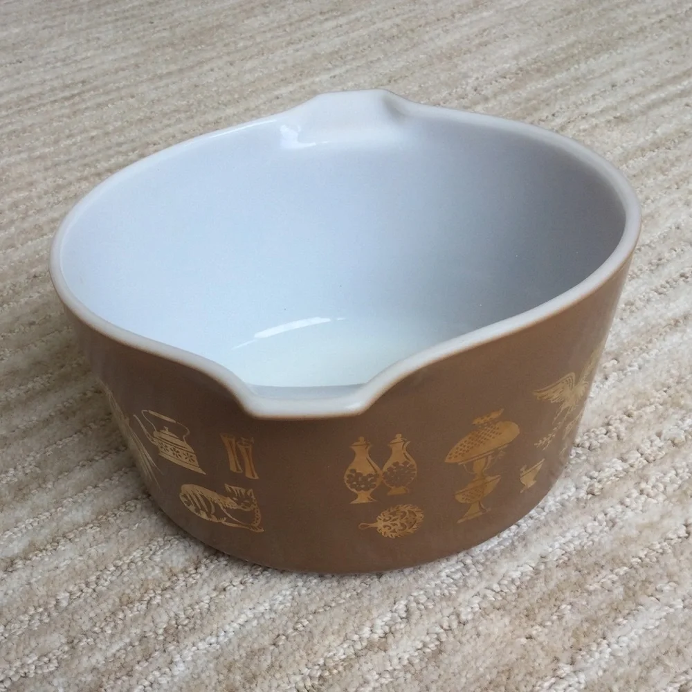 Cinderella Mixing Bowl Early American by PYREX # 473 7 1 Quart Vintage